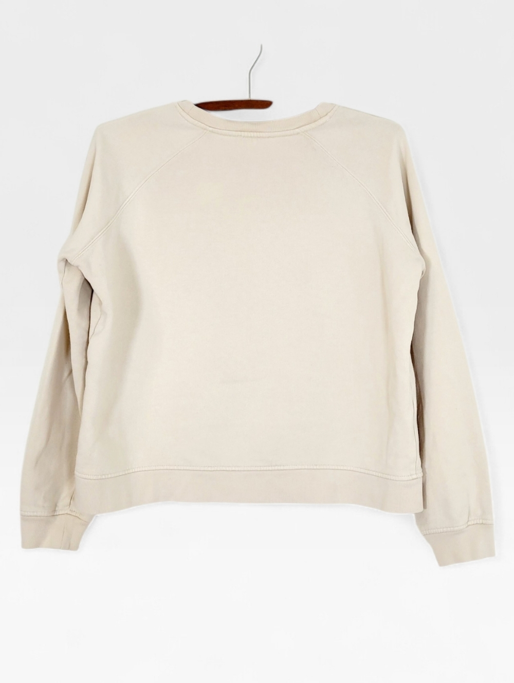 Sezane x Bobo Choses Collab Heart Print Sweatshirt Cream Red Small - Picture 3 of 9